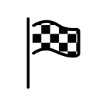Chequered Flag SVG Icon